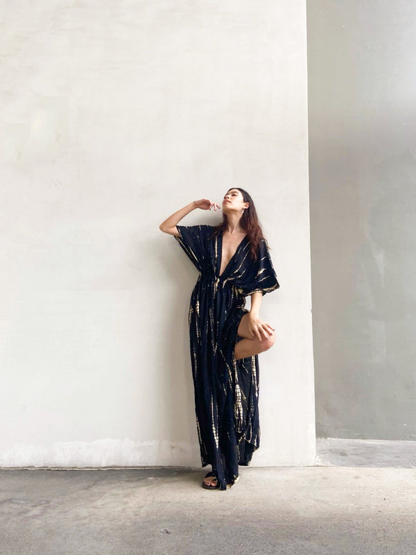 goddess maxi dress